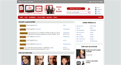Desktop Screenshot of fetedemase.ro